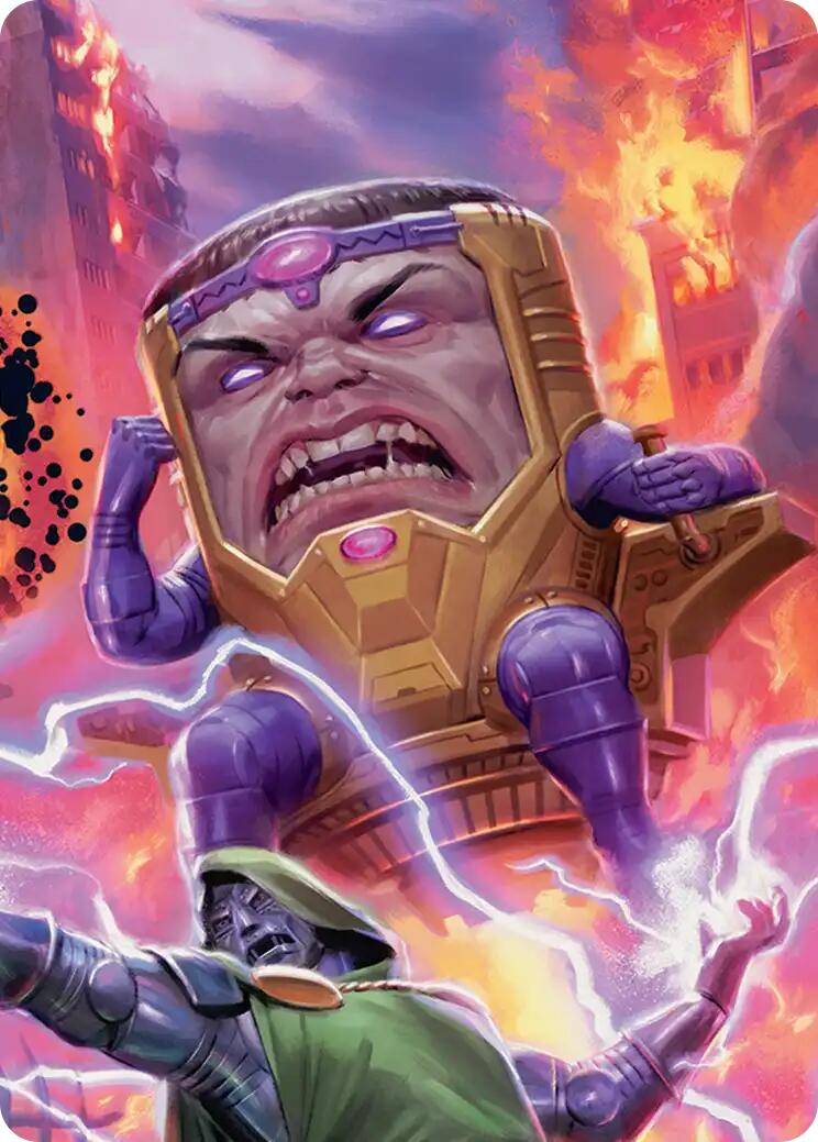 M.O.D.O.K., Evil Intellect Art Card [Marvel Super Heroes Art Series] | Card Citadel