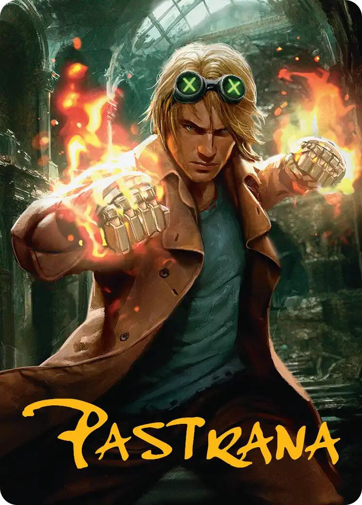 Chase Stein, Runaway Art Card (Gold-Stamped Signature) [Marvel Super Heroes Art Series] | Card Citadel