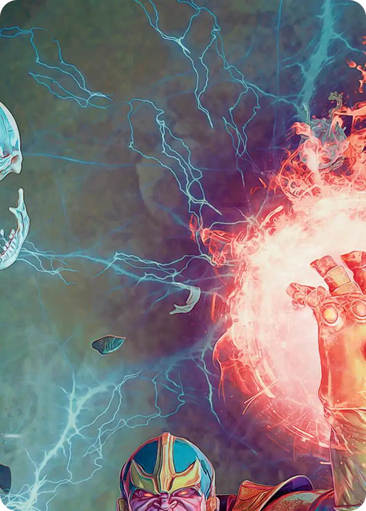 Thanos, the Mad Titan Art Card (2/9) [Marvel Super Heroes Art Series] | Card Citadel