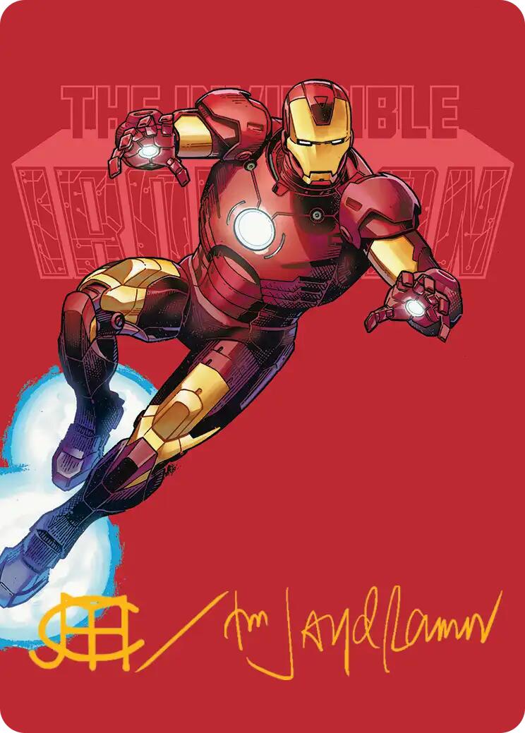 The Invincible Iron Man Art Card (Gold-Stamped Signature) [Marvel Super Heroes Art Series] | Card Citadel