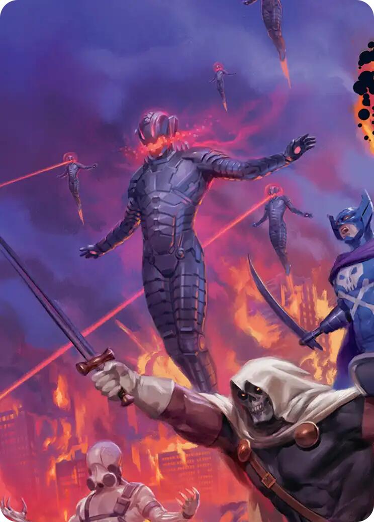 Ultron, Machine Overlord Art Card [Marvel Super Heroes Art Series] | Card Citadel