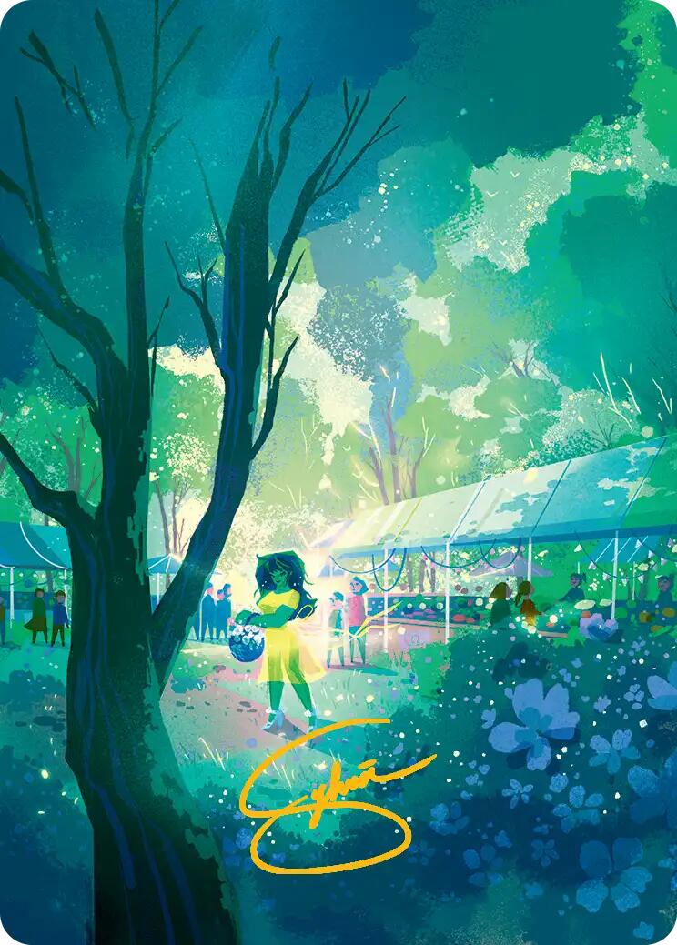 Forest Art Card (Gold-Stamped Signature) [Marvel Super Heroes Art Series] | Card Citadel