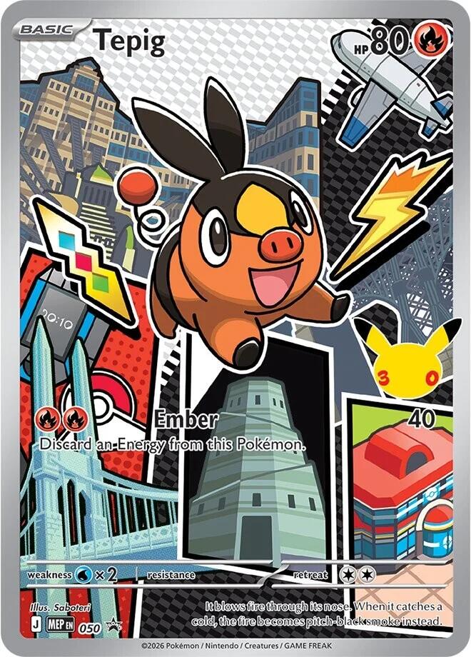 Tepig (050) [Mega Evolution Promo] | Card Citadel