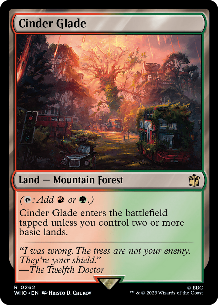 Cinder Glade [Doctor Who] | Card Citadel