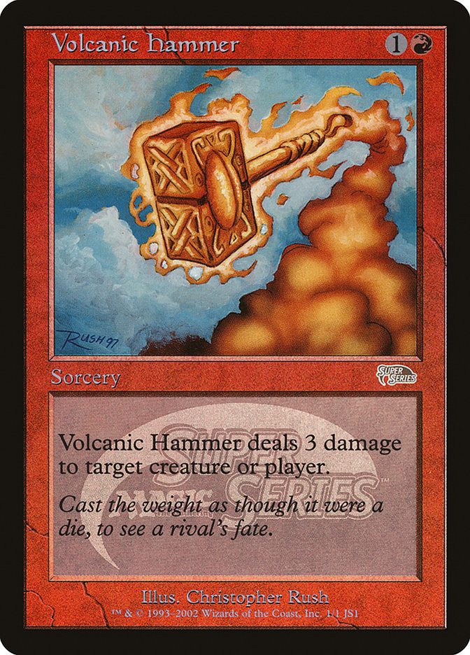 Volcanic Hammer [Junior Super Series] | Card Citadel