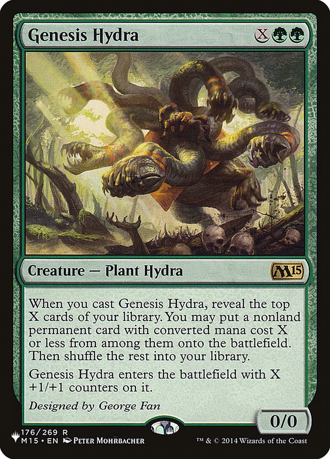 Genesis Hydra [The List] | Card Citadel