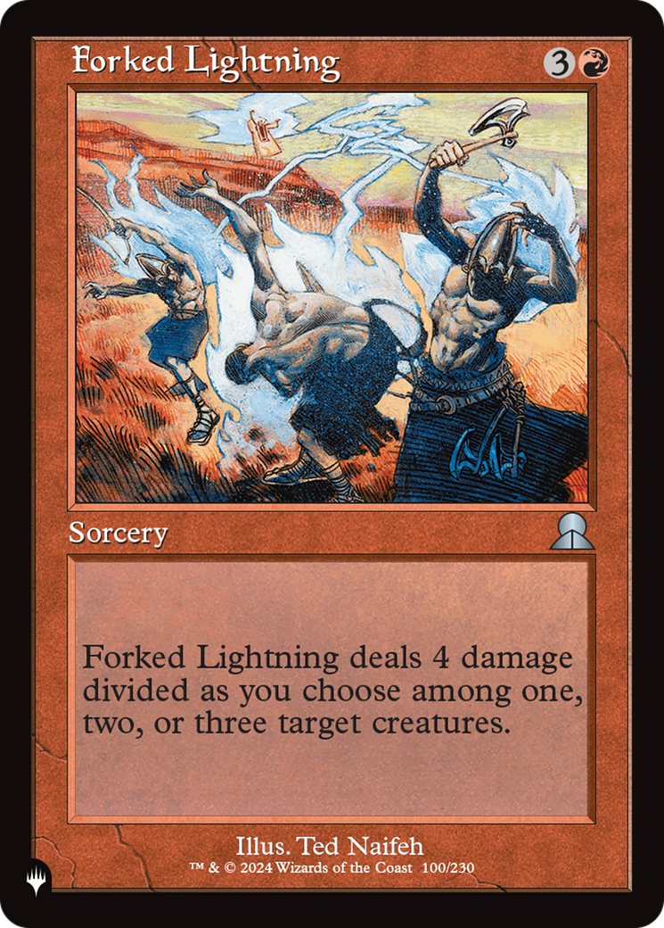 Forked Lightning [The List] | Card Citadel