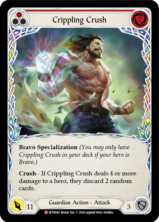 Crippling Crush [U-WTR043] (Welcome to Rathe Unlimited)  Unlimited Normal | Card Citadel