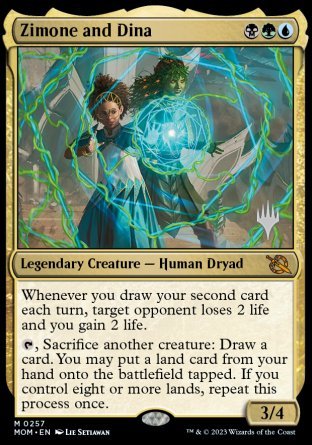 Zimone and Dina (Promo Pack) [March of the Machine Promos] | Card Citadel