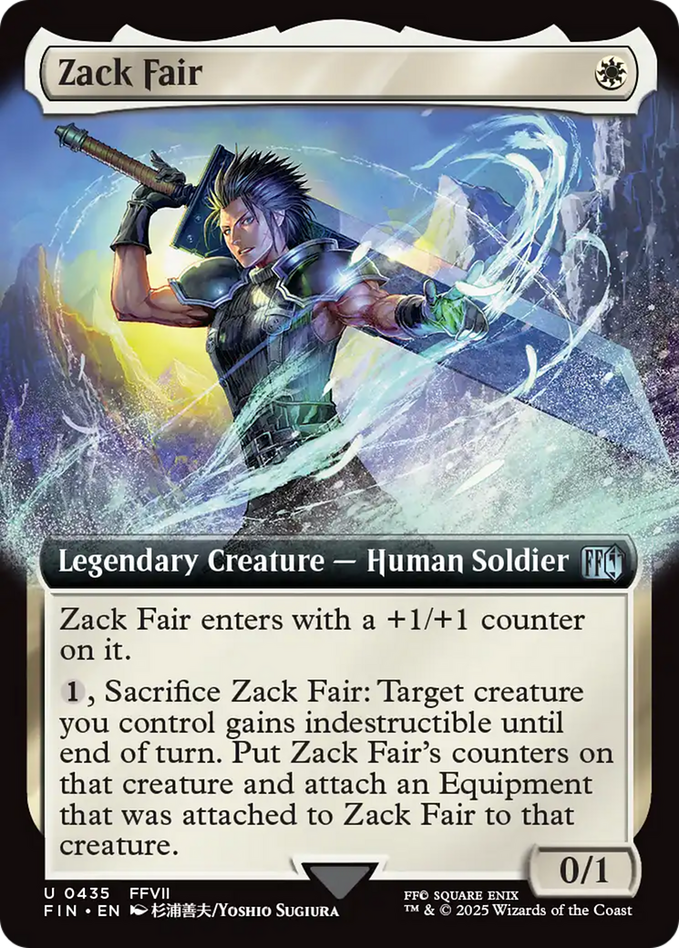 Zack Fair (Extended Art) [FINAL FANTASY] | Card Citadel