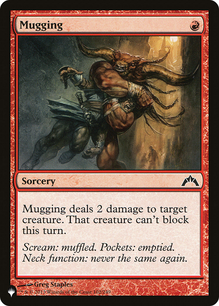 Mugging [The List] | Card Citadel