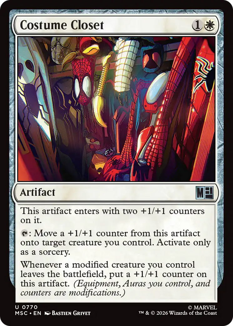 Costume Closet [Marvel Super Heroes Commander] | Card Citadel