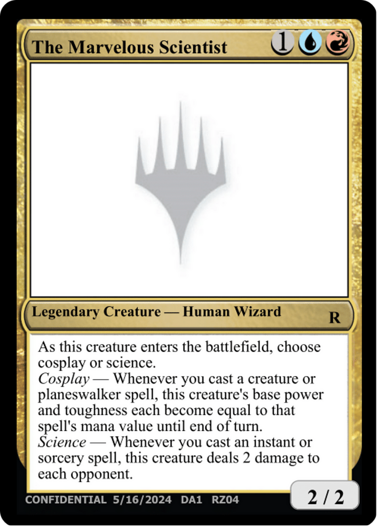 The Marvelous Scientist [Unknown Event] | Card Citadel