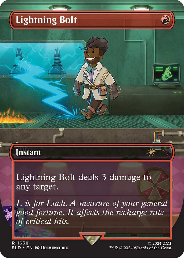 Lightning Bolt (1638) [Secret Lair Drop Series] | Card Citadel