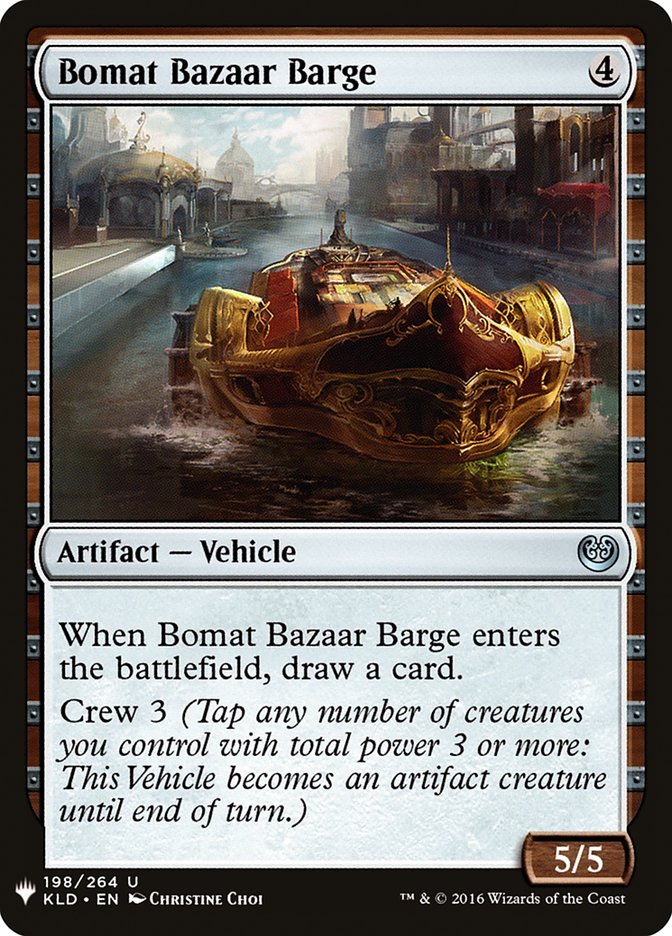 Bomat Bazaar Barge [Mystery Booster] | Card Citadel