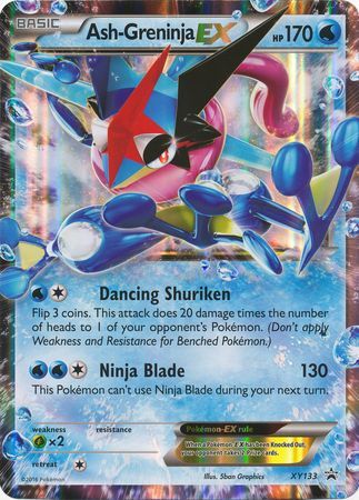 Ash-Greninja EX (XY133) (Jumbo Card) [XY: Black Star Promos] | Card Citadel