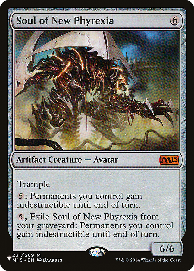 Soul of New Phyrexia [The List] | Card Citadel