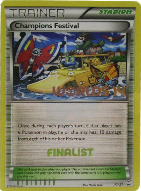 Champions Festival (XY27) (2014 Finalist) [XY: Black Star Promos] | Card Citadel