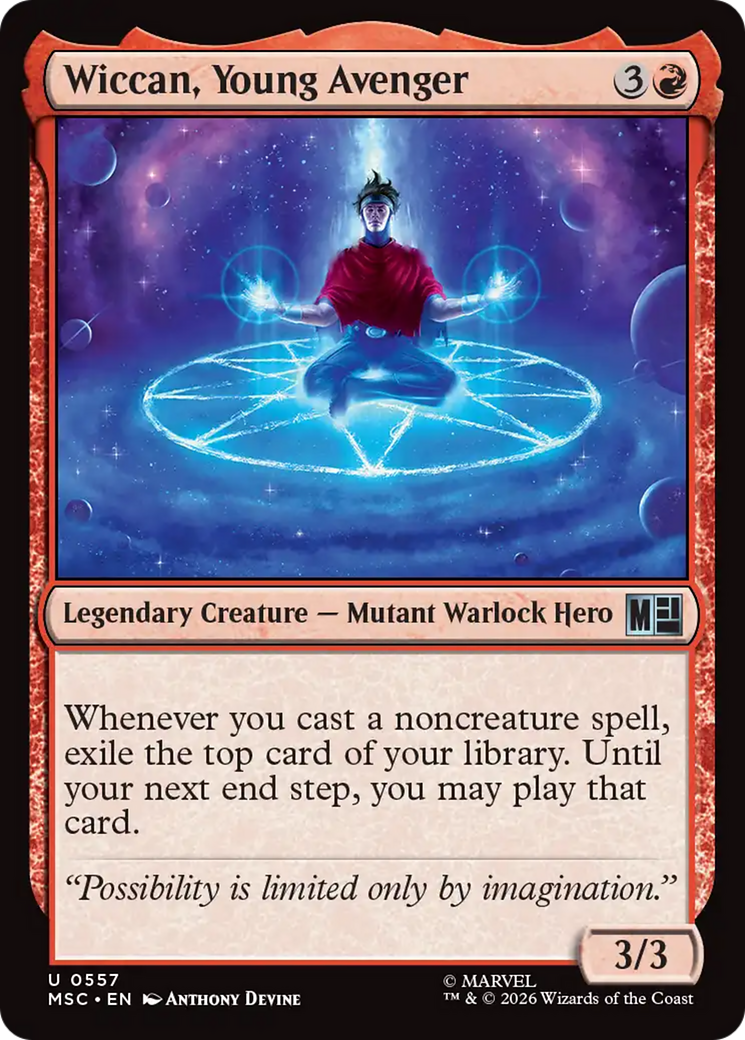 Wiccan, Young Avenger [Marvel Super Heroes Commander] | Card Citadel