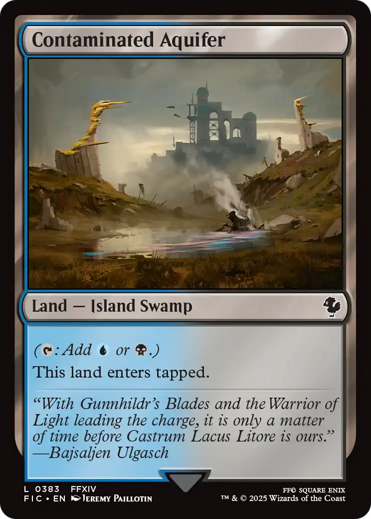 Contaminated Aquifer [FINAL FANTASY Commander] | Card Citadel