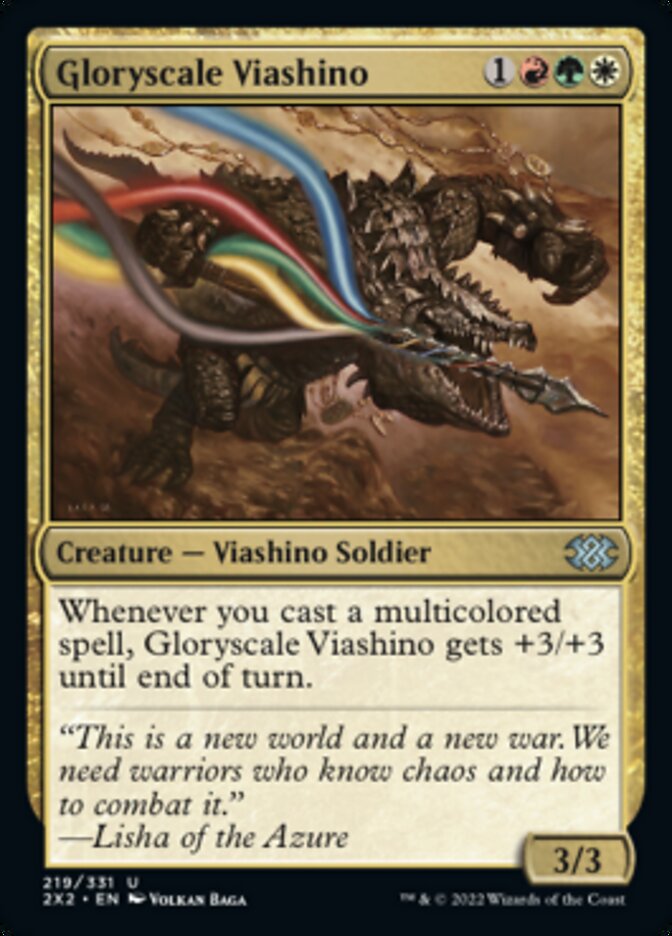 Gloryscale Viashino [Double Masters 2022] | Card Citadel