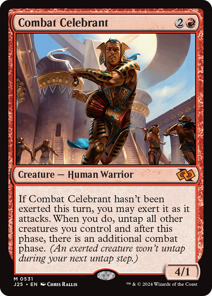 Combat Celebrant [Foundations Jumpstart] | Card Citadel