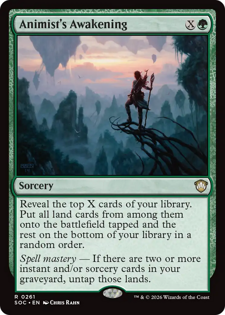 Animist's Awakening [Secrets of Strixhaven Commander] | Card Citadel