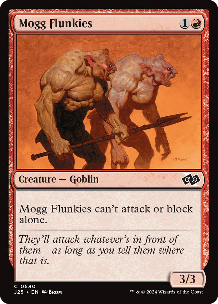 Mogg Flunkies [Foundations Jumpstart] | Card Citadel