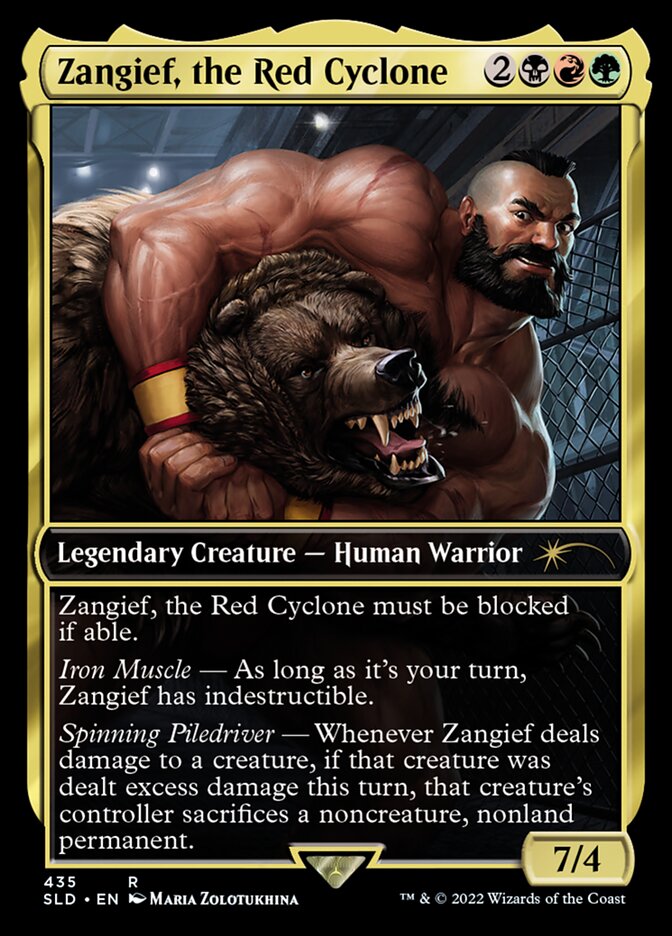 Zangief, the Red Cyclone [Secret Lair Drop Series] | Card Citadel