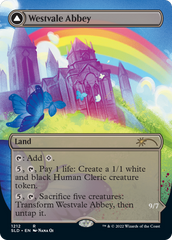 Westvale Abbey // Ormendahl, Profane Prince (Display Commander) (Borderless) [Secret Lair: From Cute to Brute] | Card Citadel