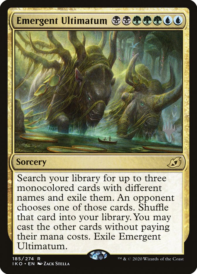 Emergent Ultimatum (Promo Pack) [Ikoria: Lair of Behemoths Promos] | Card Citadel