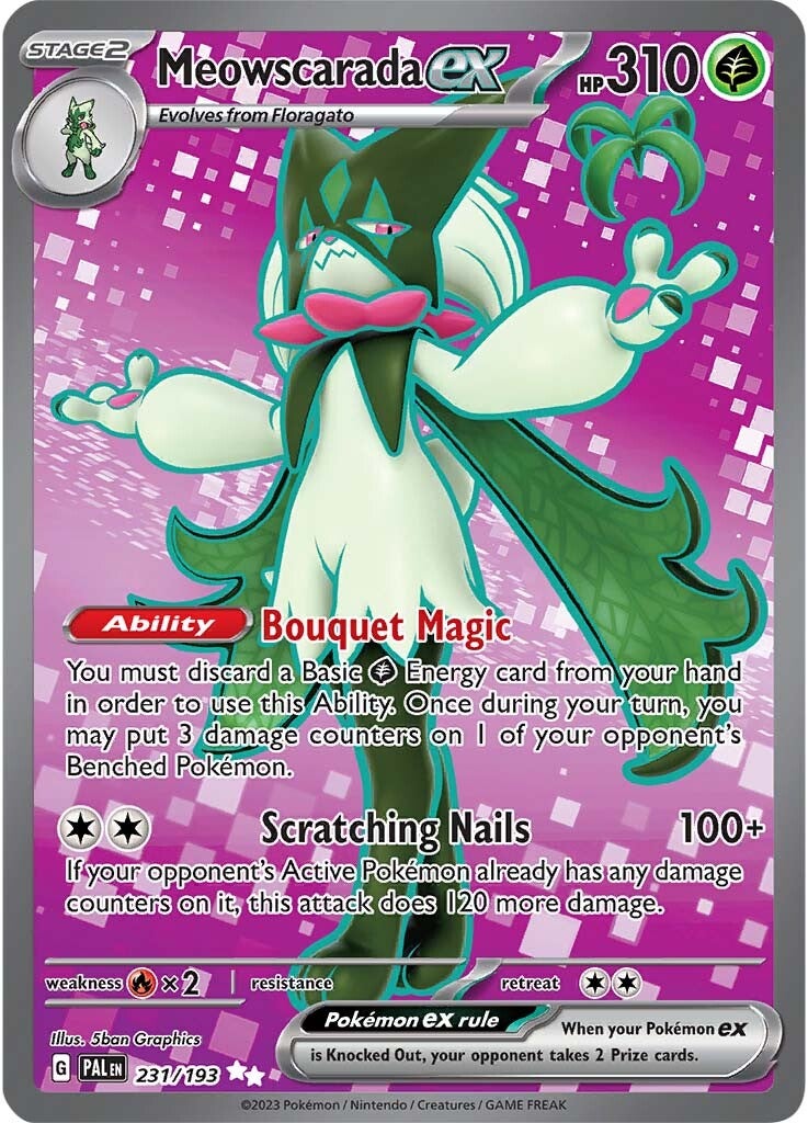 Meowscarada ex (231/193) [Scarlet & Violet: Paldea Evolved] | Card Citadel