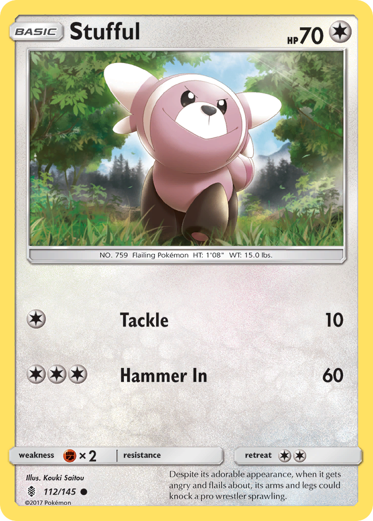 Stufful (112/145) [Sun & Moon: Guardians Rising] | Card Citadel