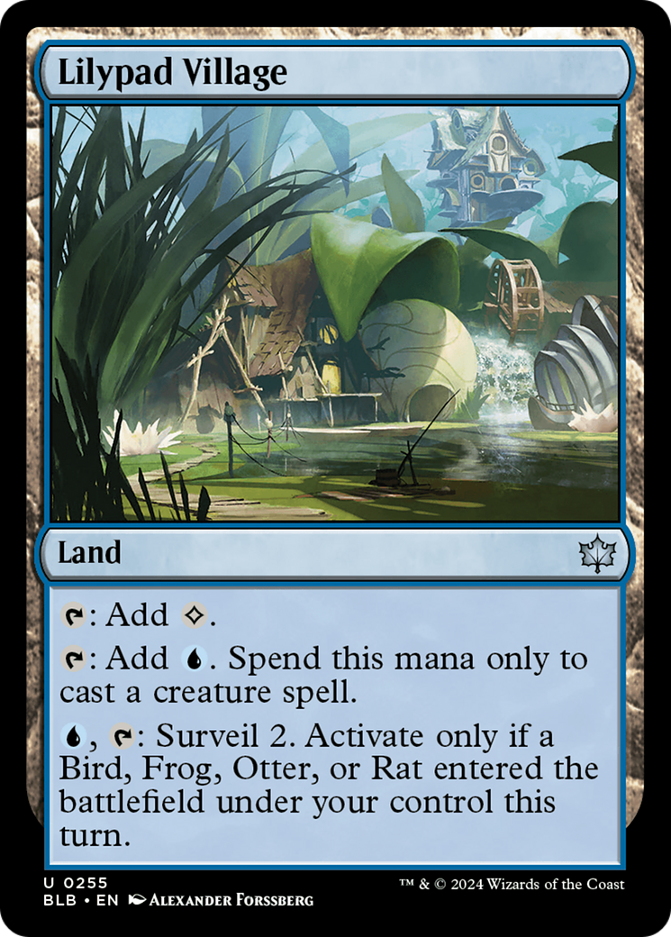 Lilypad Village [Bloomburrow] | Card Citadel