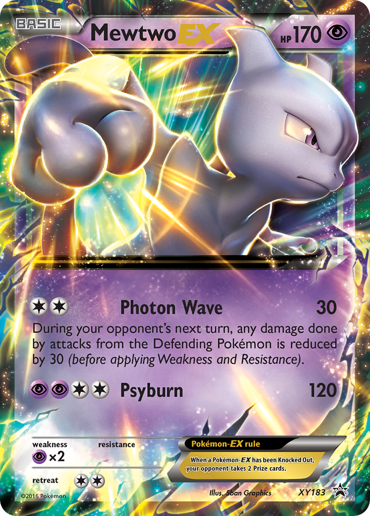 Mewtwo EX (XY183) [XY: Black Star Promos] | Card Citadel