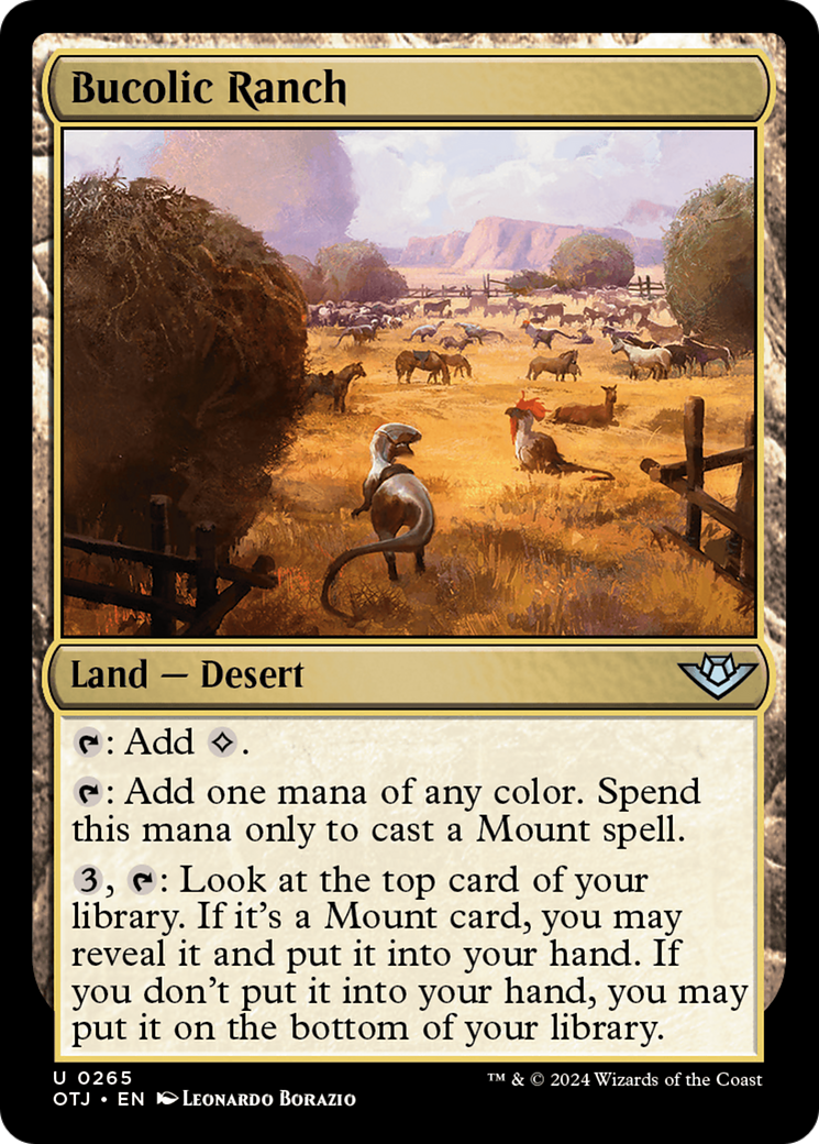 Bucolic Ranch [Outlaws of Thunder Junction] | Card Citadel