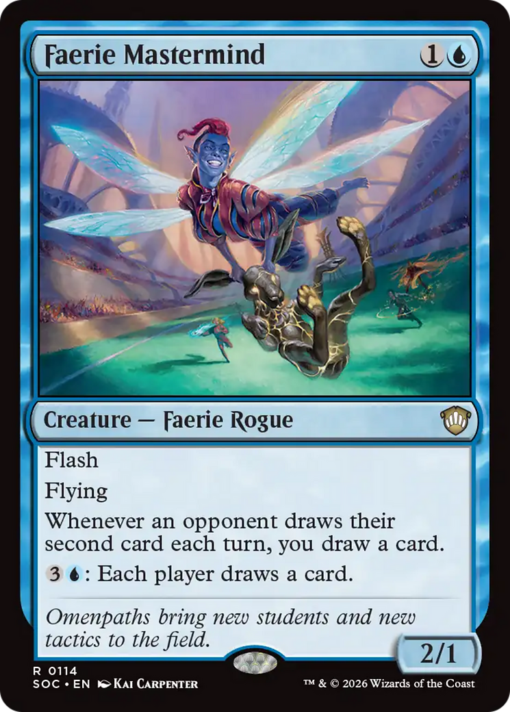 Faerie Mastermind [Secrets of Strixhaven Commander] | Card Citadel