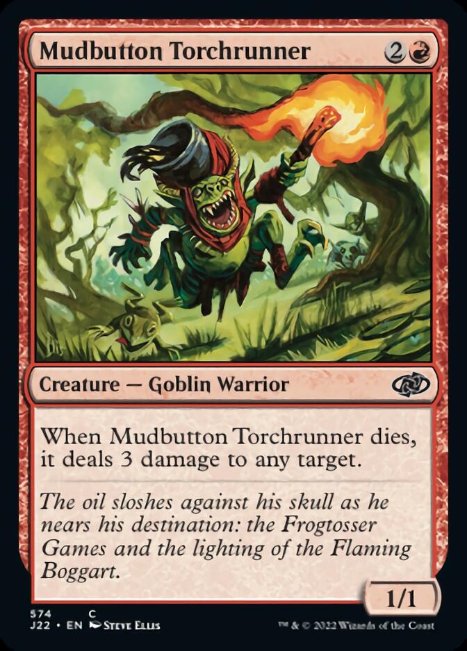 Mudbutton Torchrunner [Jumpstart 2022] | Card Citadel
