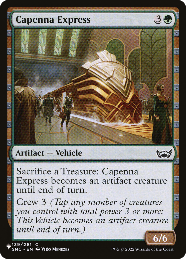 Capenna Express [The List] | Card Citadel