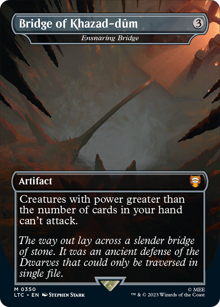 Ensnaring Bridge - Bridge of Khazad-dum [The Lord of the Rings: Tales of Middle-Earth Commander] | Card Citadel