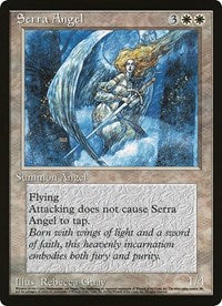 Serra Angel [alternate art] (Oversized) [Oversize Cards] | Card Citadel