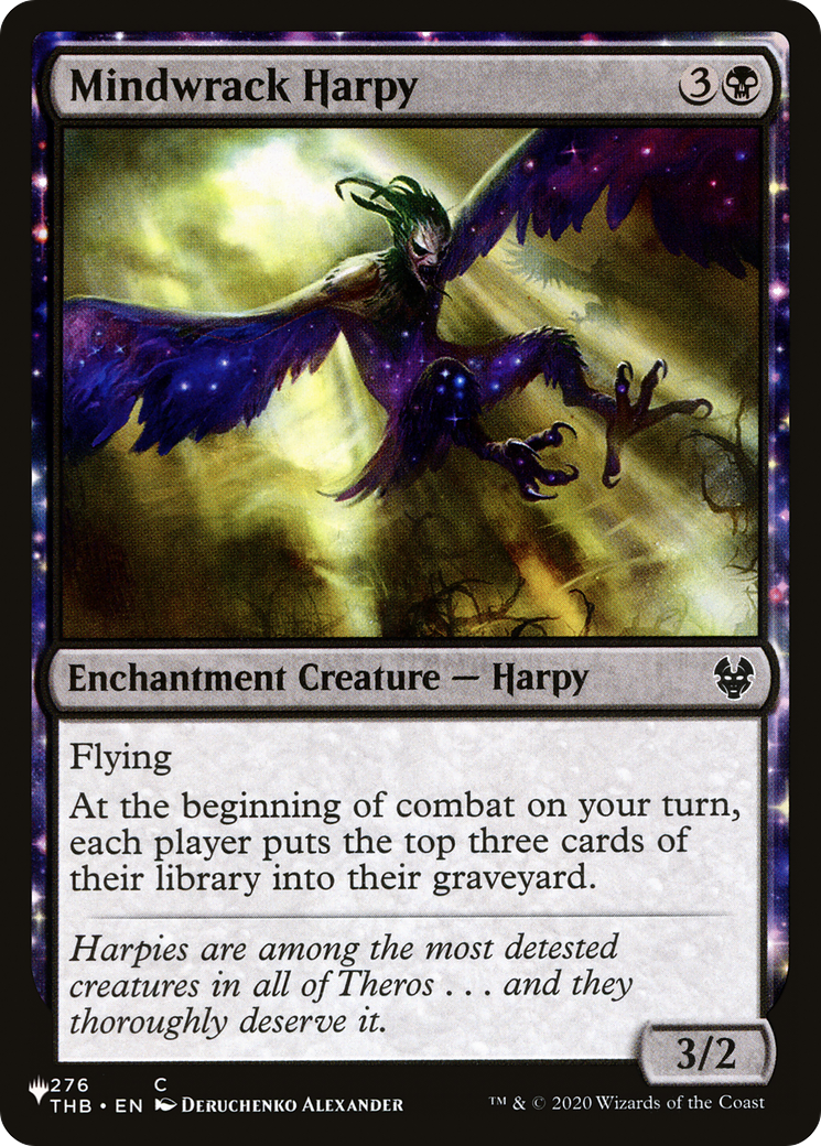 Mindwrack Harpy [The List Reprints] | Card Citadel