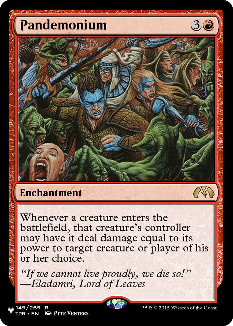 Pandemonium (TPR) [The List Reprints] | Card Citadel