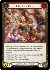 Life of the Party (Red) [EVR161] (Everfest)  1st Edition Rainbow Foil | Card Citadel