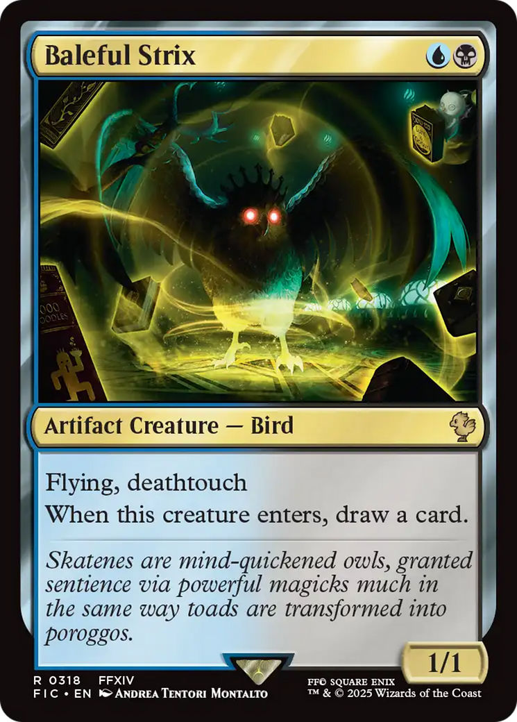 Baleful Strix [FINAL FANTASY Commander] | Card Citadel