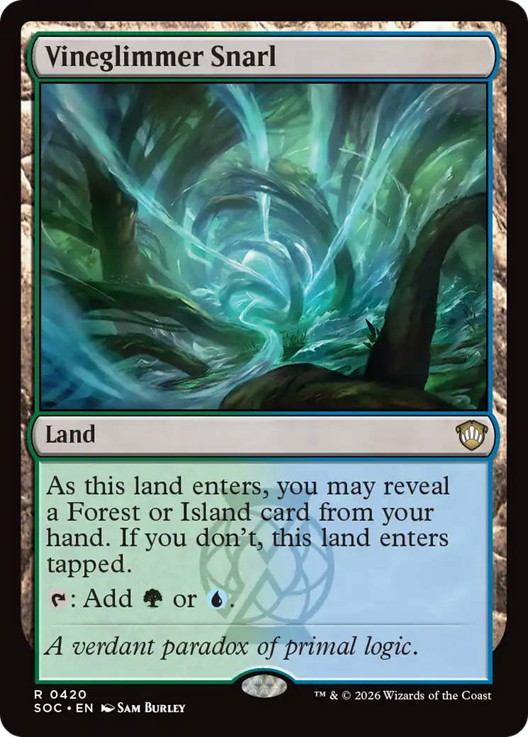 Vineglimmer Snarl [Secrets of Strixhaven Commander] | Card Citadel