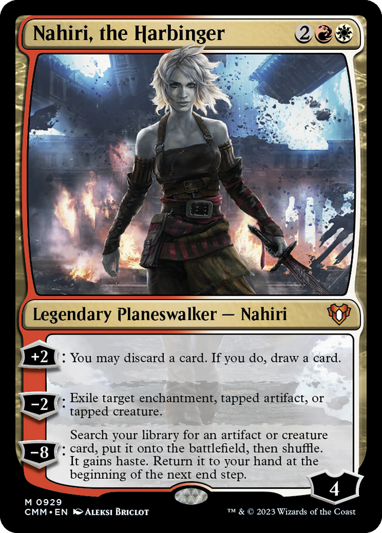 Nahiri, the Harbinger [Commander Masters] | Card Citadel