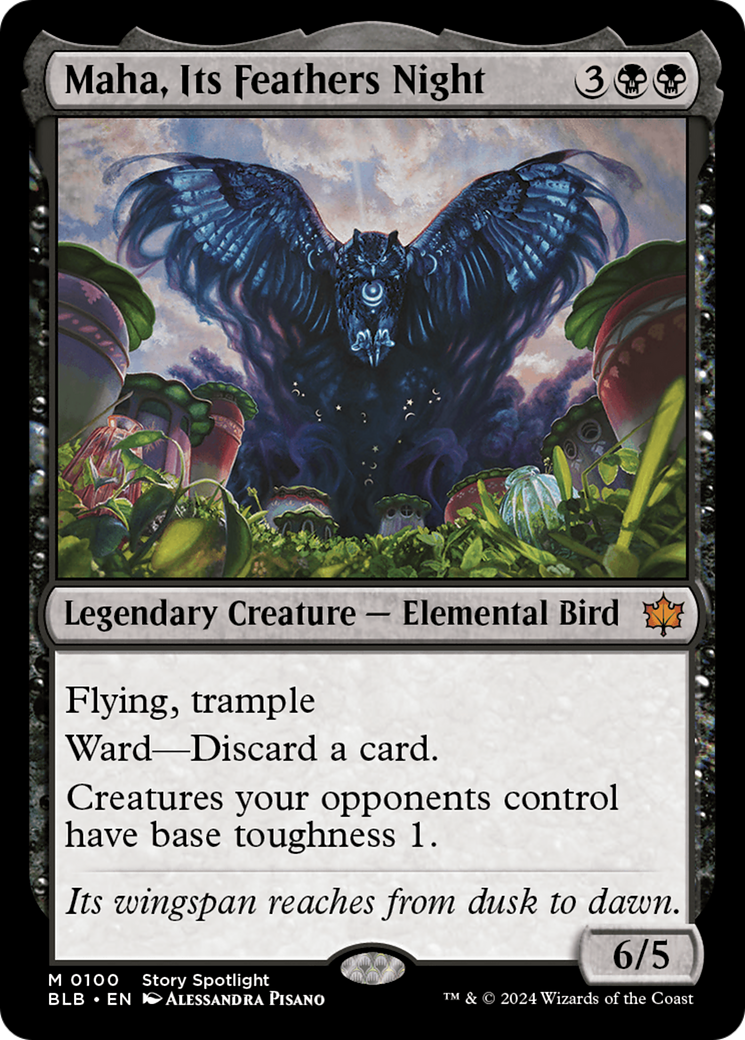 Maha, Its Feather Night [Bloomburrow] | Card Citadel