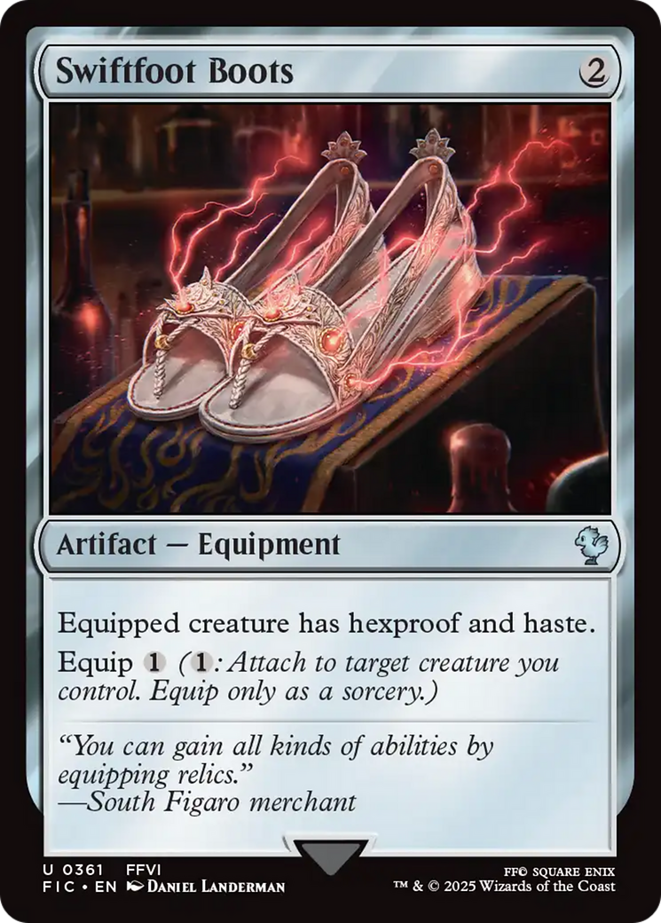 Swiftfoot Boots [FINAL FANTASY Commander] | Card Citadel