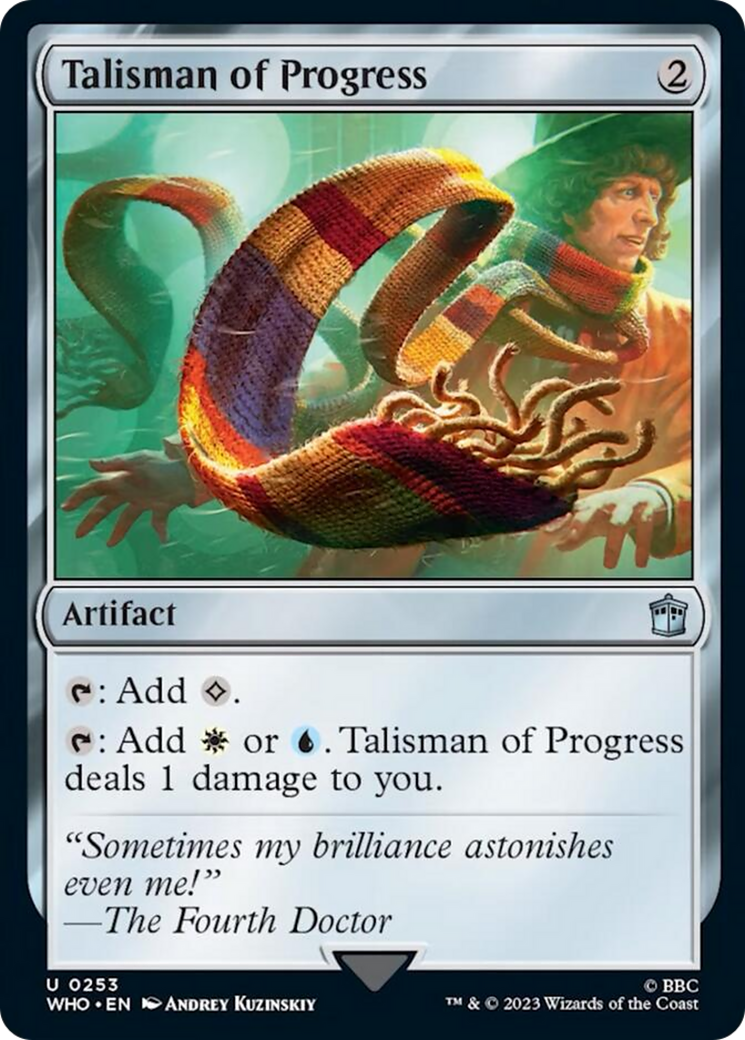 Talisman of Progress [Doctor Who] | Card Citadel